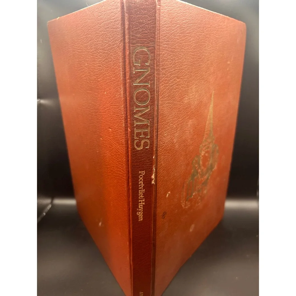 Vintage Gnomes Hardcover Book 1977 Wil Huygen Harry N Abrams Folklore